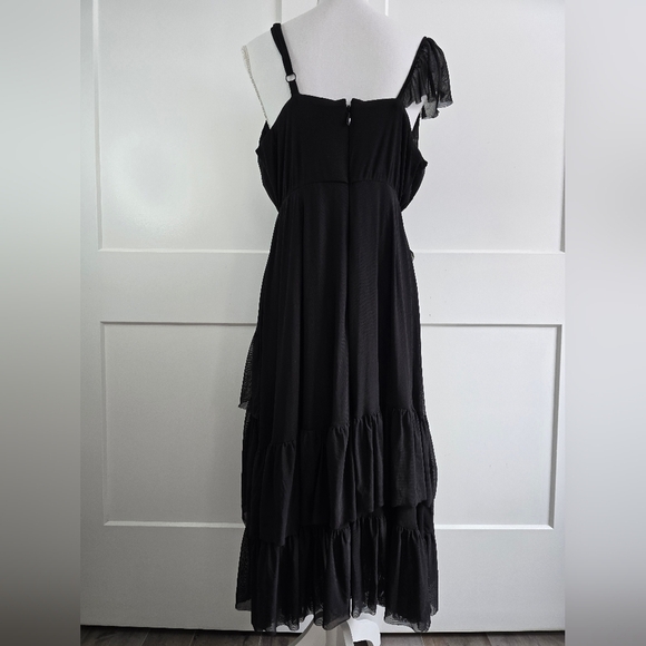 Torrid Elegant Black One-Shoulder Ruffle Dress - Picture 14 of 14